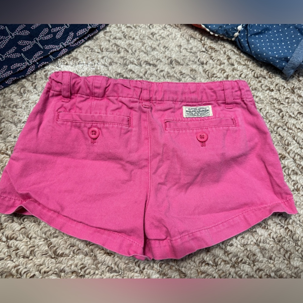 Polo by Ralph Lauren Classic Chino pink shorts - 6 - Picture 3 of 3